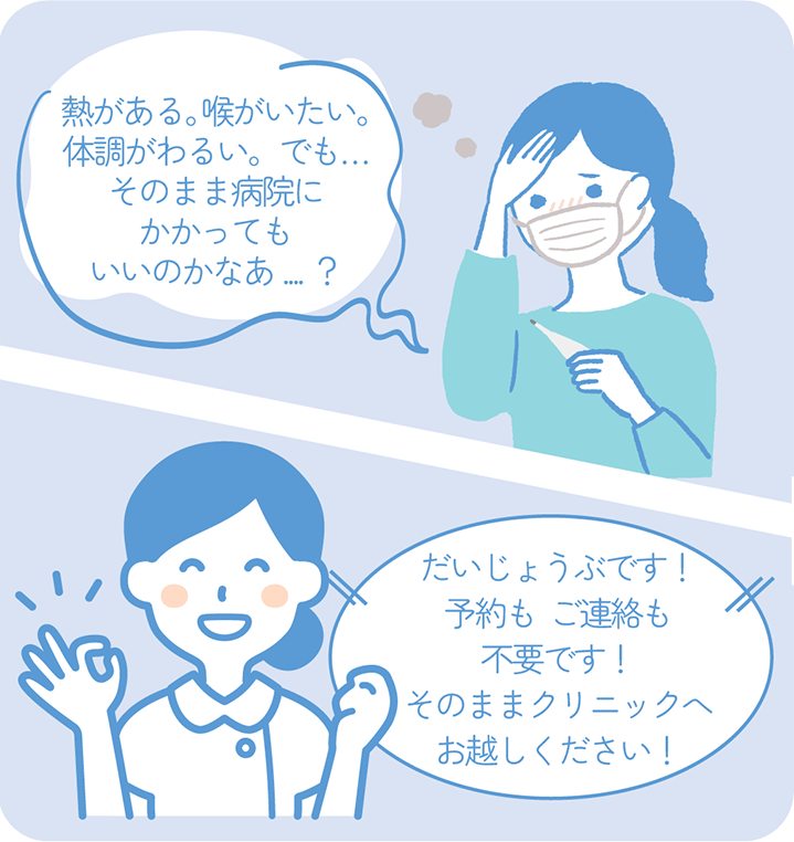 発熱外来予約不要