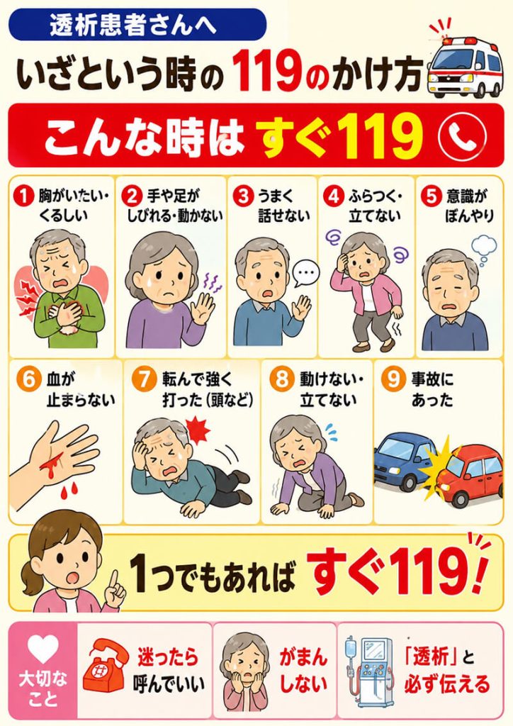 いざという時の119のかけ方